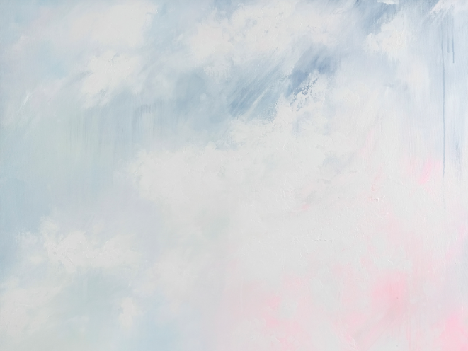 Cotton Candy Clouds Art Print