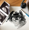 Custom Watercolour Ultrasound